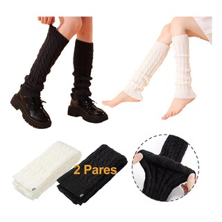 Foto 4 | Foto 4 | Calentadores Para Mujer Piernas Invierno Para Dama 2 Pares Eo Safe Imports Esi-19687 Multicolor