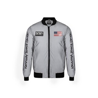 Foto 1 | Foto 1 | Chamarra Nasa Gris para Niño