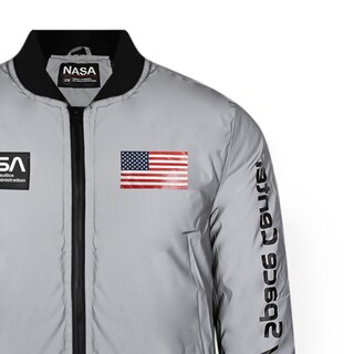 Foto 4 | Foto 4 | Chamarra Nasa Gris para Niño