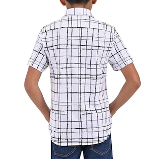 Foto 4 | Foto 4 | Camisa Supply Company Manga Corta Slim Fit Juvenil Cuadros