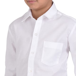 Foto 4 | Foto 4 | Camisa Juvenil Yale Boys Regular Fit Botón Oculto 3216 Blanco