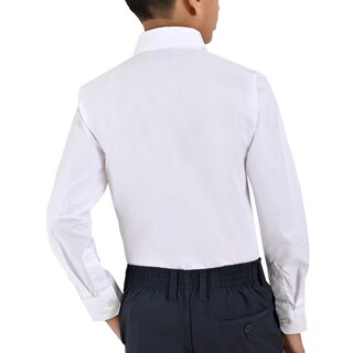 Foto 2 | Foto 2 | Camisa Juvenil Yale Boys Regular Fit Botón Oculto 3402 Blanco