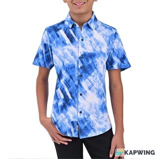 Foto 1 | Foto 1 | Camisa Supply Company Manga Corta Slim Fit Juvenil Azul