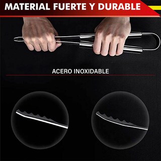 Foto 5 | Foto 5 | Utensilios para Barbacoa Rd Royal Cook 10 pz de Acero Inoxidable
