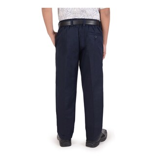 Foto 2 | Foto 2 | Pantalón Medio Resorte Yale Boys (boxer) Sin Pinzas 4189 Marino