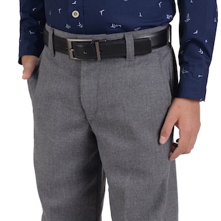 Foto 3 | Foto 3 | Pantalón De Vestir Yale Boys Regular Fit (boxer) 0320 Gris Rata