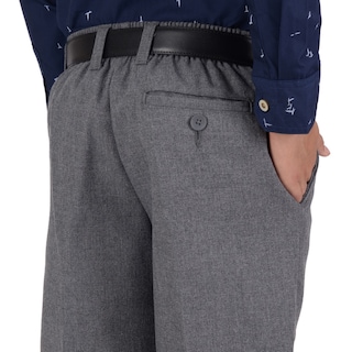 Foto 4 | Foto 4 | Pantalón De Vestir Yale Boys Regular Fit (boxer) 0320 Gris Rata