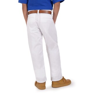Foto 2 | Foto 2 | Pantalón Casual Yale Boys Regular Fit 4189 Blanco