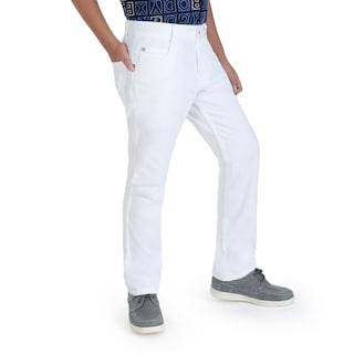 Foto 3 | Foto 3 | Pantalón De Mezclilla Yale Boys Fit 0552 Blanco
