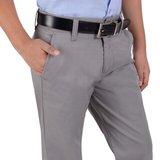 Foto 3 | Foto 3 | Pantalón Casual Yale Boys Regular Fit 4189 Gris Perla