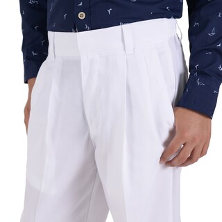 Foto 3 | Foto 3 | Pantalón De Vestir Yale Boys Regular Fit 0460 Blanco