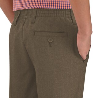 Foto 4 | Foto 4 | Pantalón Medio Resorte Yale Boys (boxer) Sin Pinzas 1768 Beige