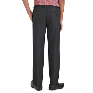 Foto 2 | Foto 2 | Pantalón Medio Resorte Yale Boys (boxer) Sin Pinzas 1768 Gris Oxford