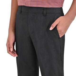 Foto 3 | Foto 3 | Pantalón Medio Resorte Yale Boys (boxer) Sin Pinzas 1768 Gris Oxford