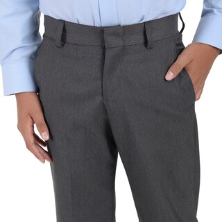 Foto 3 | Foto 3 | Pantalón De Vestir Yale Boys Slim Fit 0342 Gris Medio