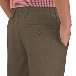 Foto 4 | Foto 4 | Pantalón Medio Resorte Yale Boys (boxer) Sin Pinzas 1768 Beige