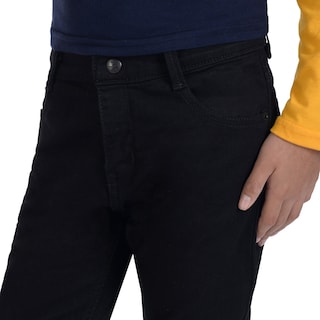 Foto 3 | Foto 3 | Pantalón De Mezclilla Yale Boys Fit 4189 Negro