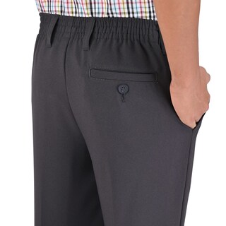 Foto 4 | Foto 4 | Pantalón De Vestir Yale Boys Fit 0255 Gris Oxford
