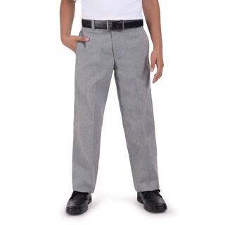 Foto 1 | Foto 1 | Pantalón De Vestir Yale Boys Regular Fit (boxer) 0320 Gris Perla