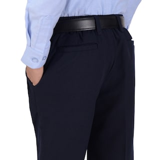 Foto 4 | Foto 4 | Pantalón De Vestir Yale Boys Regular Fit 0460 Marino