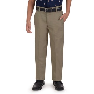 Foto 1 | Foto 1 | Pantalón Medio Resorte Yale Boys (boxer) Sin Pinzas 4189 Kaki