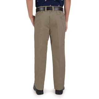 Foto 2 | Foto 2 | Pantalón Medio Resorte Yale Boys (boxer) Sin Pinzas 4189 Kaki