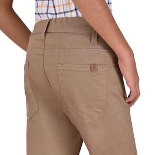 Foto 4 | Foto 4 | Pantalón De Gabardina Yale Boys Fit 0995 Kaki