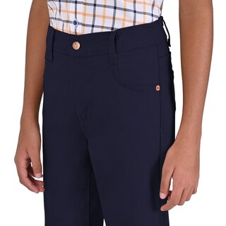 Foto 3 | Foto 3 | Pantalón De Gabardina Yale Boys Fit 0995 Marino