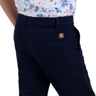 Foto 4 | Foto 4 | Pantalón Casual Yale Boys Fit 0995 Azul