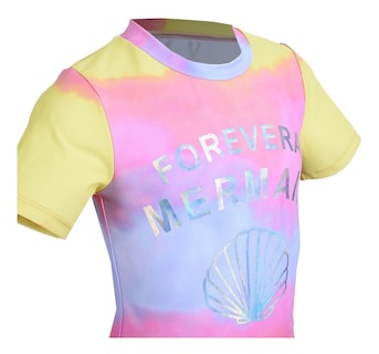 Foto 4 | Foto 4 | Playera Maui and Sons Manga Corta color Rosa para Niña para Nadar