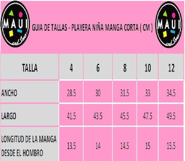 Foto 5 | Foto 5 | Playera Maui and Sons Manga Corta color Rosa para Niña para Nadar