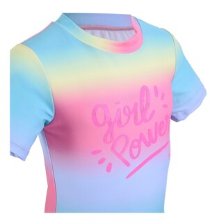 Foto 3 | Foto 3 | Playera Maui and Sons Manga Corta color Azul para Nadar de Niña