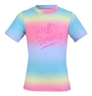 Foto 1 | Foto 1 | Playera Maui and Sons Manga Corta color Azul para Nadar de Niña