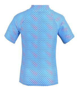 Foto 2 | Foto 2 | Playera para Nadar De Niña Manga Corta color Azul