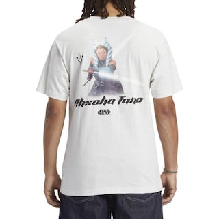 Foto 2 | Foto 2 | Playera Dc Shoes Ahsoka The Mandalorian Blanca para Hombre
