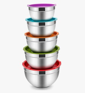 Foto 1 | Foto 1 | Juego Bowls Acero Inox Ensaladera Mezclar Cocina Multicolor