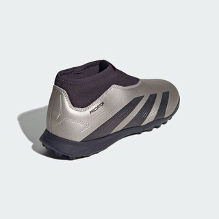 Foto 8 | Foto 8 | Calzado De Fútbol Predator League Sin Cordones Pasto Sintético Niños Adidas Gris Niños