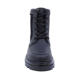 Foto 3 | Foto 3 | Bota De Piel Para Niño Audaz 434001-a Negro Ajuste Agujeta