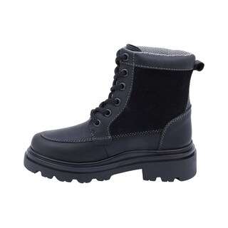 Foto 5 | Foto 5 | Bota De Piel Para Niño Audaz 434001-a Negro Ajuste Agujeta