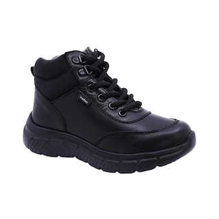 Foto 1 | Foto 1 | Bota De Piel Para Niño Audaz 443205-a Negro Ajuste Agujeta
