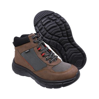 Foto 6 | Foto 6 | Bota Casual Para Niño Audaz 443204-f Café Ajuste Agujeta