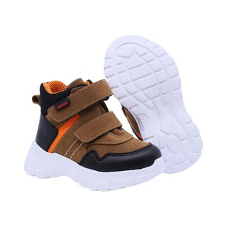 Foto 6 | Foto 6 | Botita Casual Para Niño Audaz 138900-n Café Claro Ajuste Velcro