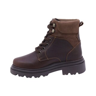 Foto 5 | Foto 5 | Bota De Piel Para Niño Audaz 434000-x Café Tipo Outdoor