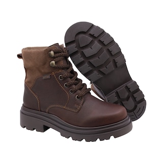 Foto 6 | Foto 6 | Bota De Piel Para Niño Audaz 434000-x Café Tipo Outdoor