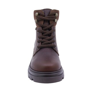 Foto 3 | Foto 3 | Bota De Piel Para Niño Audaz 434000-x Café Tipo Outdoor