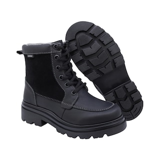 Foto 6 | Foto 6 | Bota De Piel Para Niño Audaz 434001-a Negro Ajuste Agujeta