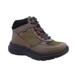 Foto 1 | Foto 1 | Bota Casual Para Niño Audaz 443204-p Verde Ajuste Agujeta