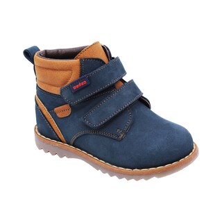 Foto 1 | Foto 1 | Botita De Piel Para Niño Audaz 182000-h Azul Tipo Outdoor
