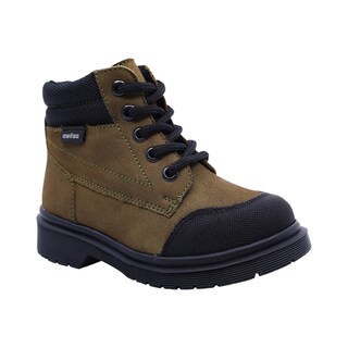 Foto 1 | Foto 1 | Bota De Piel Para Niño Audaz 424009-p Verde Tipo Outdoor