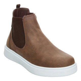 Foto 4 | Foto 4 | Botas Niño Blasito Café Casual Slip On Chelsea Zipper Cafe